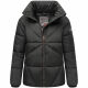 Navahoo Schokolinaa Damen Winter Steppjacke Schwarz Größe L - Gr. 40