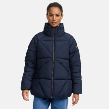 Navahoo Schokolinaa Damen Winter Steppjacke Navy Größe S - Gr. 36