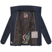 Navahoo Schokolinaa Damen Winter Steppjacke Navy Größe L - Gr. 40