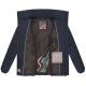 Navahoo Schokolinaa Damen Winter Steppjacke Navy Größe L - Gr. 40
