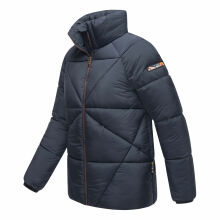Navahoo Schokolinaa Damen Winter Steppjacke Navy Größe XXL - Gr. 44