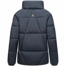 Navahoo Schokolinaa Damen Winter Steppjacke Navy Größe XXL - Gr. 44