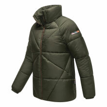 Navahoo Schokolinaa Damen Winter Steppjacke Olive Größe S - Gr. 36