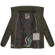 Navahoo Schokolinaa Damen Winter Steppjacke Olive Größe S - Gr. 36