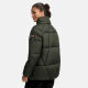 Navahoo Schokolinaa Damen Winter Steppjacke Olive Größe M - Gr. 38