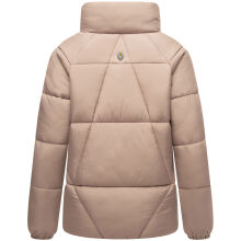 Navahoo Schokolinaa Damen Winter Steppjacke Taupe Grey Größe XS - Gr. 34