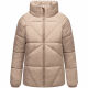 Navahoo Schokolinaa Damen Winter Steppjacke Taupe Grey Größe XXXL - Gr. 46