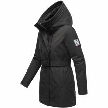 Navahoo Eishauch Damen Winterjacke Schwarz Größe M - Gr. 38