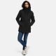 Navahoo Eishauch Damen Winterjacke Schwarz Größe M - Gr. 38
