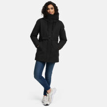 Navahoo Eishauch Damen Winterjacke Schwarz Größe XL - Gr. 42