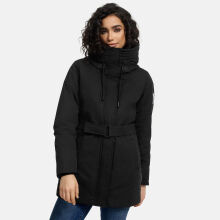 Navahoo Eishauch Damen Winterjacke Schwarz Größe XXXL - Gr. 46