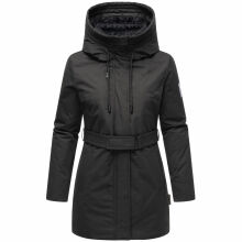 Navahoo Eishauch Damen Winterjacke Schwarz Größe XXXL - Gr. 46