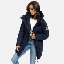 Navahoo Eishauch Damen Winterjacke Navy Größe S - Gr. 36