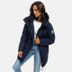 Navahoo Eishauch Damen Winterjacke Navy Größe M - Gr. 38