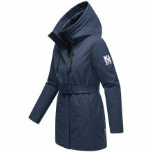 Navahoo Eishauch Damen Winterjacke Navy Größe L - Gr. 40