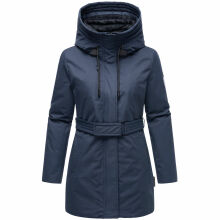 Navahoo Eishauch Damen Winterjacke Navy Größe XXXL - Gr. 46