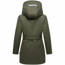 Navahoo Eishauch Damen Winterjacke Dark Olive Größe XXXL - Gr. 46