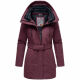 Navahoo Eishauch Damen Winterjacke Wine Größe XL - Gr. 42