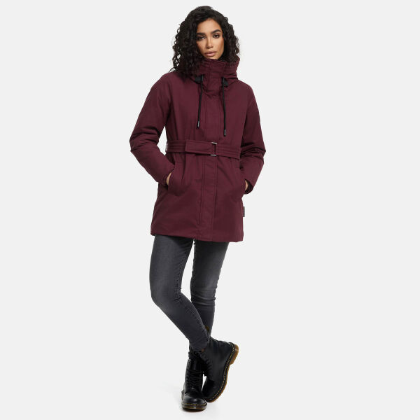 Navahoo Eishauch Damen Winterjacke Wine Größe XXL - Gr. 44