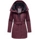 Navahoo Eishauch Damen Winterjacke Wine Größe XXXL - Gr. 46