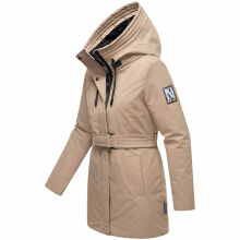 Navahoo Eishauch Damen Winterjacke Taupe Grey Größe S - Gr. 36