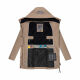 Navahoo Eishauch Damen Winterjacke Taupe Grey Größe L - Gr. 40