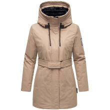 Navahoo Eishauch Damen Winterjacke Taupe Grey Größe XXL - Gr. 44