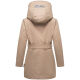 Navahoo Eishauch Damen Winterjacke Taupe Grey Größe XXL - Gr. 44