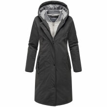 Marikoo Ledalaa Damen Winterjacke Schwarz Größe L - Gr. 40