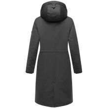 Marikoo Ledalaa Damen Winterjacke Schwarz Größe XXXL - Gr. 46