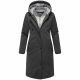 Marikoo Ledalaa Damen Winterjacke Schwarz Größe XXXL - Gr. 46