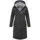 Marikoo Ledalaa Damen Winterjacke Schwarz Größe XXXL - Gr. 46
