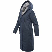 Marikoo Ledalaa Damen Winterjacke Navy Größe M - Gr. 38