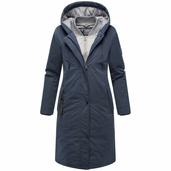 Marikoo Ledalaa Damen Winterjacke Navy Größe L - Gr. 40