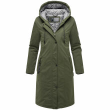 Marikoo Ledalaa Damen Winterjacke Dark Olive Größe S - Gr. 36