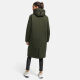 Marikoo Ledalaa Damen Winterjacke Dark Olive Größe S - Gr. 36