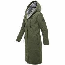 Marikoo Ledalaa Damen Winterjacke Dark Olive Größe XL - Gr. 42