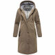 Marikoo Ledalaa Damen Winterjacke Stone Brown Größe S - Gr. 36