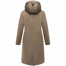 Marikoo Ledalaa Damen Winterjacke Stone Brown Größe XXL - Gr. 44