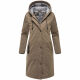 Marikoo Ledalaa Damen Winterjacke Stone Brown Größe XXXL - Gr. 46