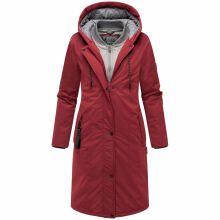 Marikoo Ledalaa Damen Winterjacke Bordeaux Größe L - Gr. 40
