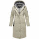 Marikoo Ledalaa Damen Winterjacke Pebble Grey Größe M - Gr. 38