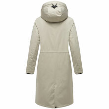 Marikoo Ledalaa Damen Winterjacke Pebble Grey Größe L - Gr. 40