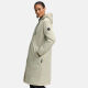 Marikoo Ledalaa Damen Winterjacke Pebble Grey Größe L - Gr. 40