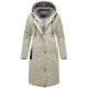Marikoo Ledalaa Damen Winterjacke Pebble Grey Größe XL - Gr. 42