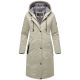 Marikoo Ledalaa Damen Winterjacke Pebble Grey Größe XXL - Gr. 44