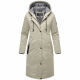 Marikoo Ledalaa Damen Winterjacke Pebble Grey Größe XXXL - Gr. 46