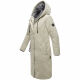 Marikoo Ledalaa Damen Winterjacke Pebble Grey Größe XXXL - Gr. 46