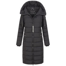 Navahoo Mondmaedchen Damen Winter Steppjacke Schwarz Größe L - Gr. 40