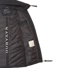 Navahoo Mondmaedchen Damen Winter Steppjacke Schwarz Größe L - Gr. 40